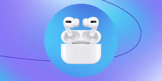 Illustration of Apple AirPod Pro's