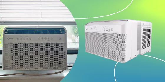 The Midea U AC is easy to use through a smartphone — and fun. Plus, it lets you open and shut your window around it.