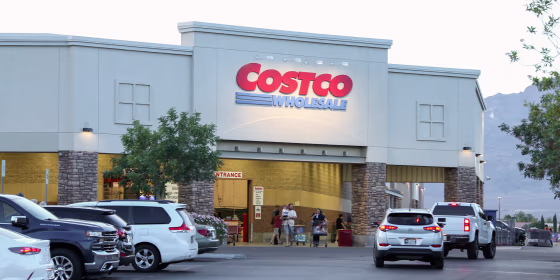 A Costco Wholesale Corporation logo is seen displayed on the exterior of their warehouse. Costco Wholesale Corporation, a membership-based retail store, is the fifth-largest retailer globally, with 828 warehouses worldwide. With 572 warehouses located in