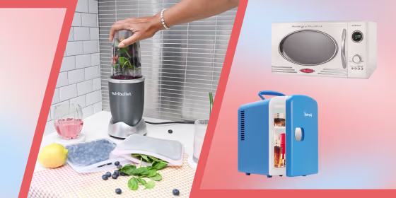 Most college dorms allow mini fridges, microwaves, blenders and electric kettles, though policies may vary across campuses.