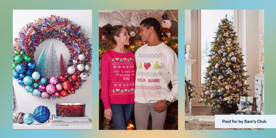 Sam's Club items on sale for the holiday