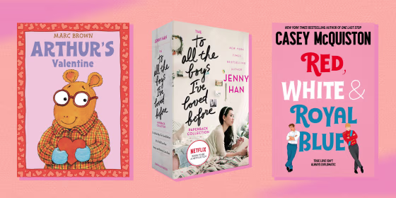 Three books about Valentines Day