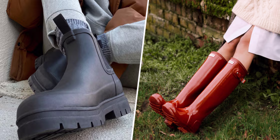 From knee-highs to classic Chelsea boots, you need these wellies in your wardrobe.