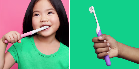 Experts recommend looking for a kids electric toothbrush that’s age-appropriate in size and sports the ADA Seal of Acceptance.
