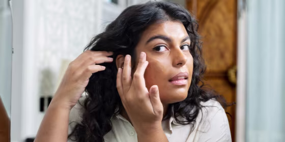 Our experts said a tinted moisturizer is lightweight enough for everyday use and can provide sheer to medium coverage for mild marks and acne on the skin.