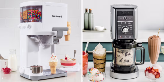 Ice cream makers allow home cooks to create their own flavors and make a frozen treat whenever they’re craving one.