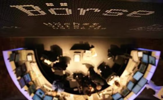 Picture shows the new trading floor of the Frankfurt stock exchange