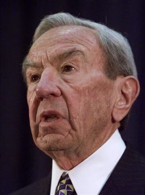 Former Secretary of State Warren Christopher responds to a judge's ruling in the Leon County circuit..
