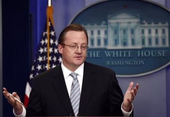 White House Press Secretary Robert Gibbs answers questions during the press briefing at the White House in Washington