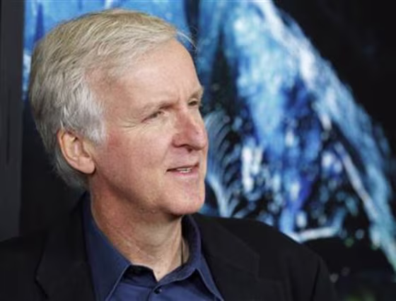 Filmmaker James Cameron, executive producer of \"Sanctum\", arrives at the film's premiere in Hollywood