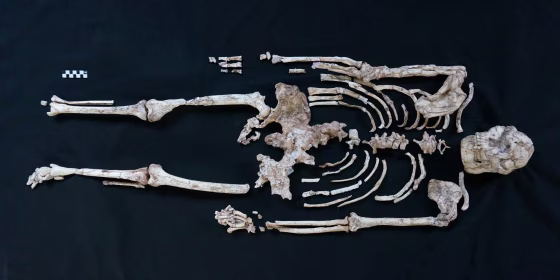 A skeleton of Little Foot