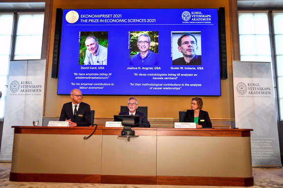 Image: SWEDEN-NOBEL-ECONOMICS