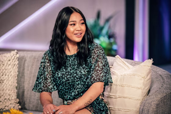 Suni Lee on "The Kelly Clarkson Show" on Oct. 7, 2021.