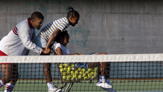Will Smith, Saniyya Sidney and Demi Singleton star in "King Richard."