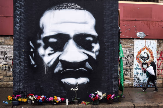 Image: George Floyd Mural