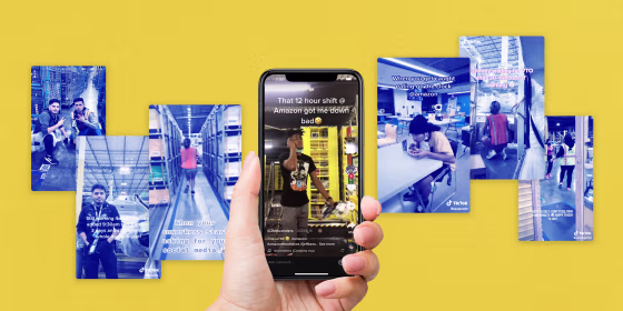 According to six current and former Amazon warehouse workers, Amazon’s pandemic policies have contributed to a surge in footage taken inside Amazon warehouses and posted on TikTok.