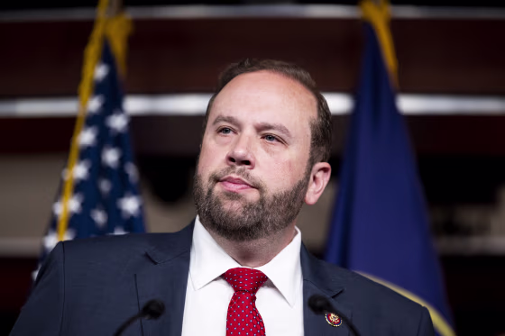 Rep. Jason Smith, R-Mo., speaks at the House GOP news conference at the U.S. Capitol on Sept. 28, 2021.