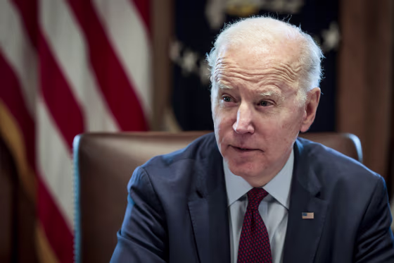 Image: President Biden Holds Cabinet Meeting With Vice President Harris