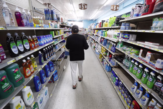 Many household cleaning products contain oil and are packaged in plastics that are petroleum-based. 