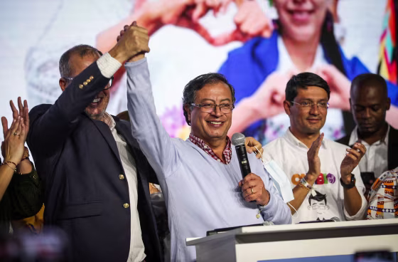 Image: Colombia leftist Petro wins decisive presidential primary victory