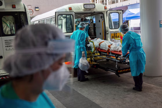 Image: TOPSHOT-HONG KONG-CHINA-HEALTH-VIRUS