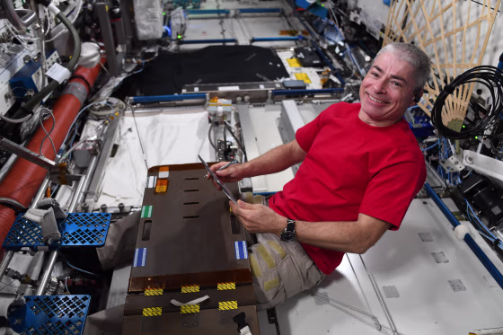 NASA astronaut Mark Vande Hei