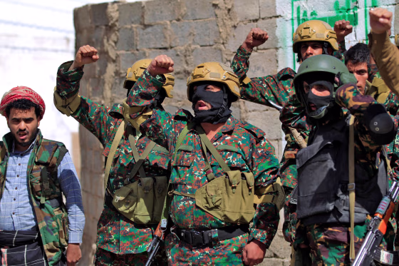 Image: YEMEN-SAUDI-CONFLICT-ANNIVERSARY