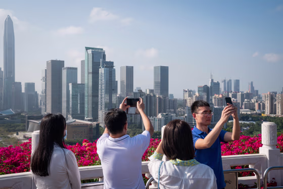 Views of Shenzhen As Chinas Li Sees Economy Returning to 'Proper' Range Next Year