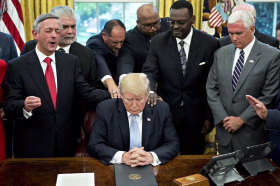 President Trump Declares Sunday A National Day Of Prayer For Hurricane Harvey Victims
