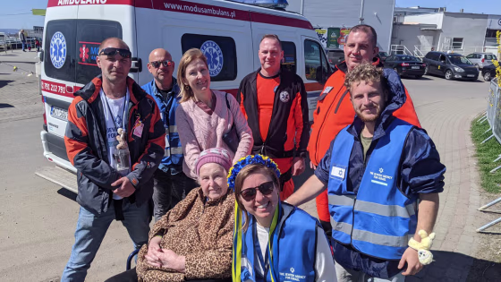Volunteers with Jewish Federations of North America