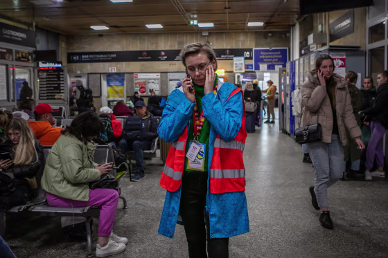 Image: Ukrainians in Poland