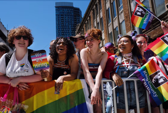 Image: The 45th annual Seattle Pride Parade on June, 30, 2019.