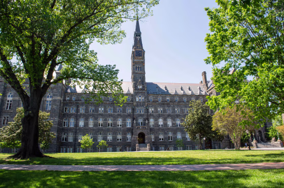 The Georgetown University campus.
