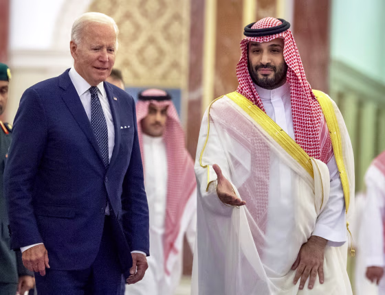 President Joe Biden and Saudi Crown Prince Mohammed bin Salman