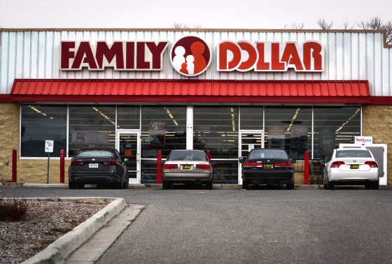 A Family Dollar store in Chimayo, N.M., on Dec. 24, 2019.