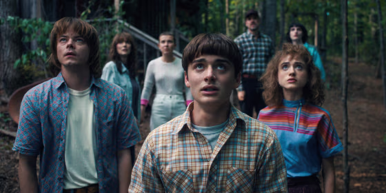 A scene from the fourth season of Netflix's "Stranger Things."