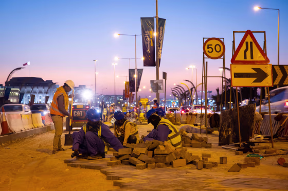 Before the draw for the 2022 World Cup in Qatar