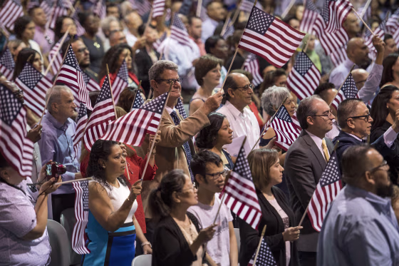 Naturalization ceremony