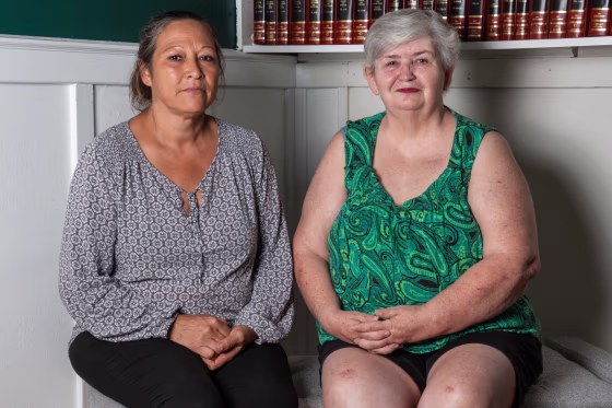 Tammy Nelson and Polly Risenhoover