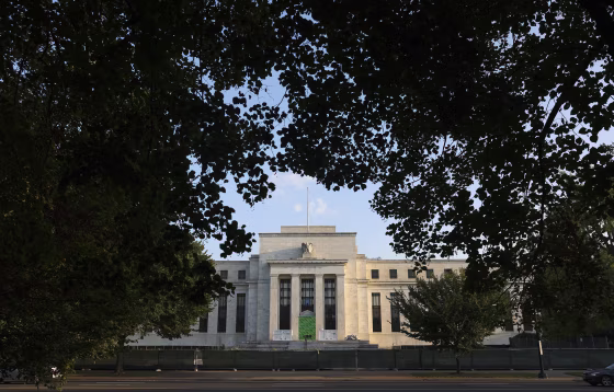 The Federal Reserve Board Building.