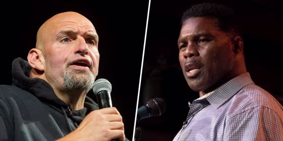 John Fetterman and Herschel Walke