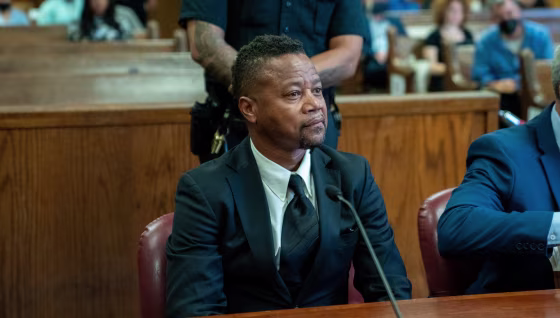 Image: Cuba Gooding Jr Arrives in Court For Sentencing After Guilty Plea