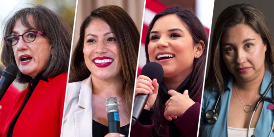 Andrea Salinas, Yesli Vega, Catalina Lauf and Yadira Caraveo.
