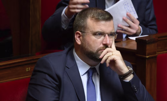 Gregoire de Fournas in the National Assembly in Paris