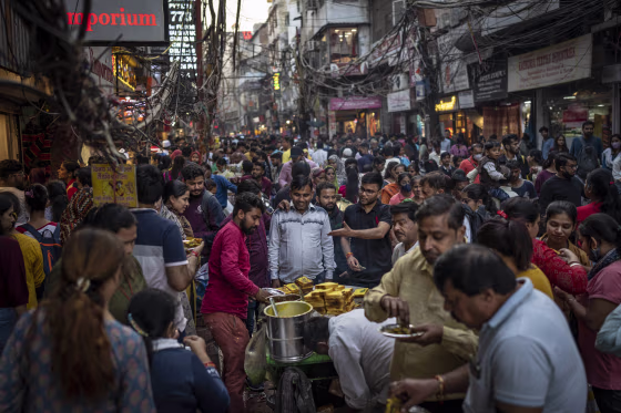 The world's population is projected to hit an estimated 8 billion people on Tuesday, Nov. 15, according to a United Nations projection.