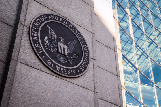 The headquarters of the U.S. Securities and Exchange Commission (SEC) in Washington, DC, January 2021.