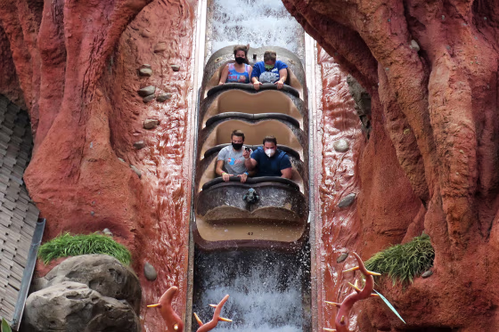 Splash Mountain in Lake Buena Vista, Fla.