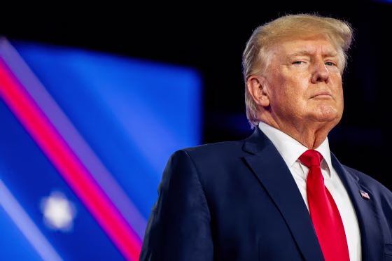 Former President Donald Trump at CPAC on Aug. 6, 2022, in Dallas.