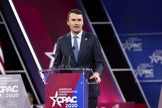 Charlie Kirk speaks at the Conservative Political Action Conference