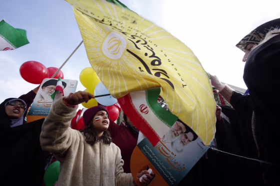 Image: IRAN-REVOLUTION-ANNIVERSARY